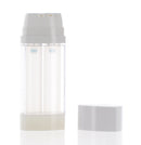 Dual Beauty Bliss: PP/ABS/AS Double Wall Dual*2 Airless Treatment Pump Bottle