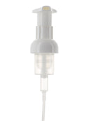 PP, All Plastic Recyclable Foamer Pump, Ratchet, 1.2cc