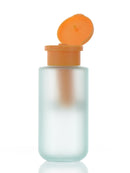 PET, Cylinder Dual Bottle with Flip Top Cap