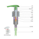 PP, Lotion Pump 302 Series, Up Lock, Dosage  2cc