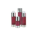 PP/ABS/AS, 360° Glow: Round Airless Treatment Pump Bottle, Twist Lock