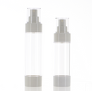 Circular Marvel: Round Airless Treatment Pump Bottle