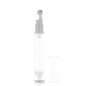 Stainless Steel/PETG/PP, Airless Roller Ball Bottle