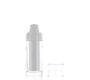 PP/GLASS/PETG, Refillable Airless Treatment Pump Bottle