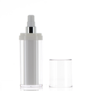 Airless Beauty Bliss Treatment Pump Oval Bottles