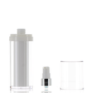 Airless Beauty Bliss Treatment Pump Oval Bottles