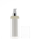 ABS/METAL/PMMA/PP, Forever Fresh Airless Treatment Pump Bottle