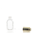 ABS/PP/Glass, Push Button Dropper Bottle